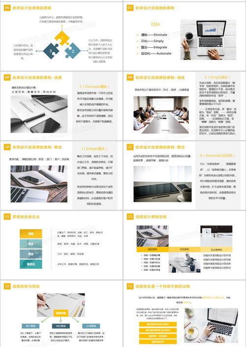 黃色藍(lán)色簡(jiǎn)約歐美互聯(lián)網(wǎng)商務(wù)通用企業(yè)策劃報(bào)告流程管理ppt模板下載 流程ppt